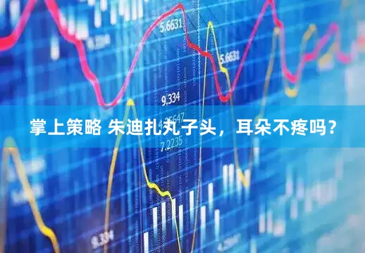 掌上策略 朱迪扎丸子头，耳朵不疼吗？